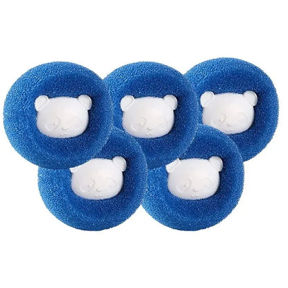 Boule attrape-poils pour lave-linge