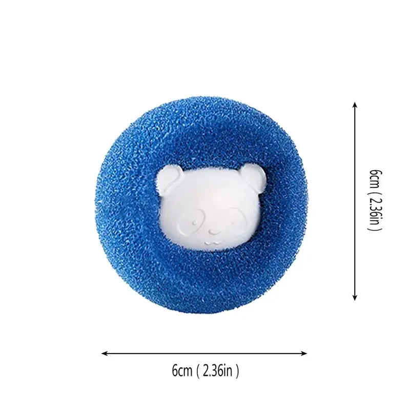 Boule attrape-poils pour lave-linge
