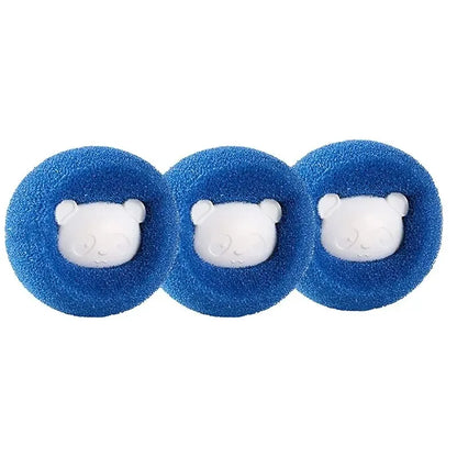 Boule attrape-poils pour lave-linge